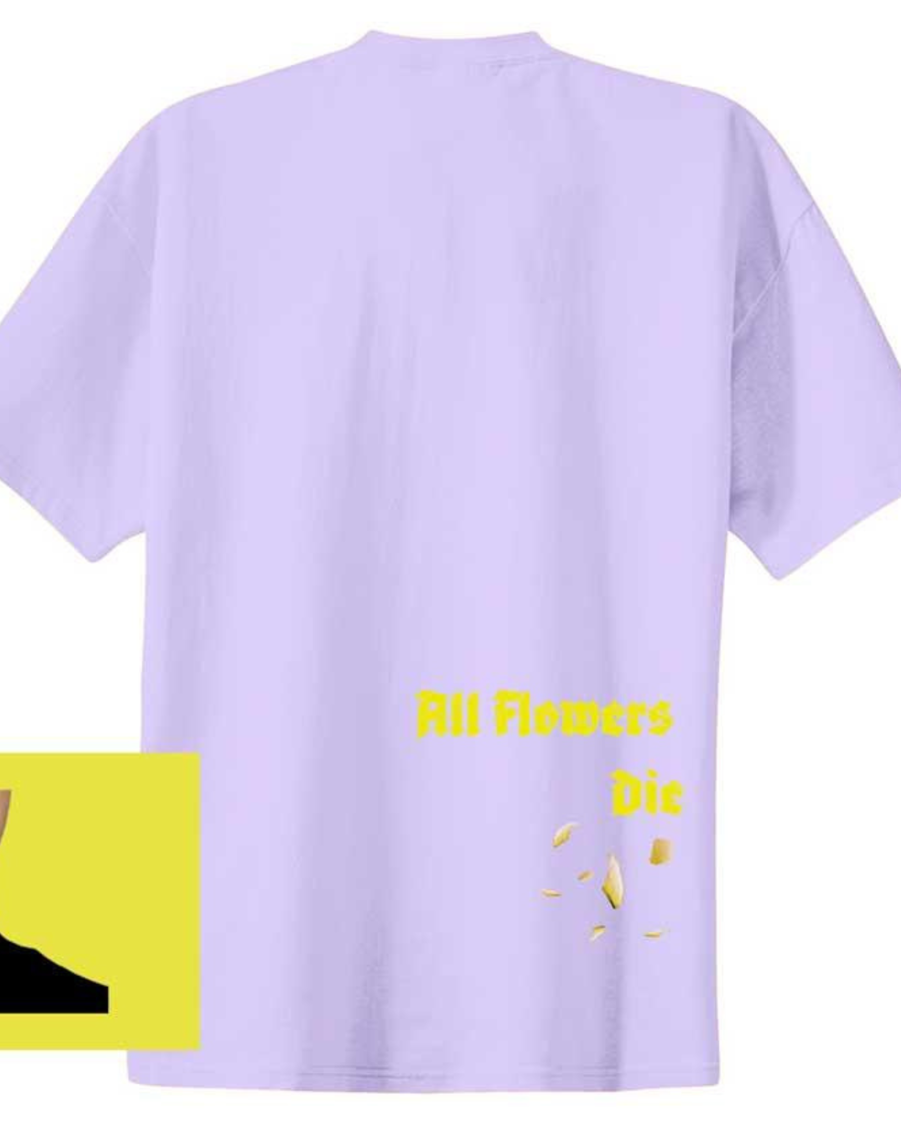 All Flowers Die Lavender T-Shirt | Last Breath Entertainment - Image 2